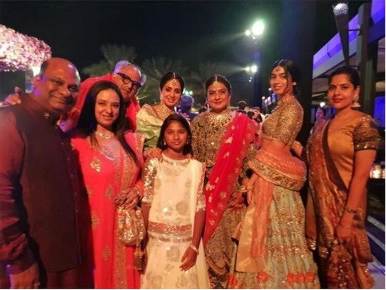 Sridevi family
